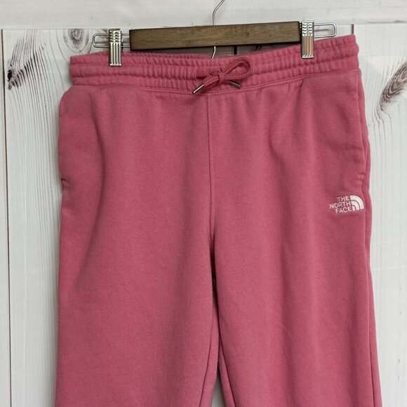 The North Face Women’s Sweatpants M Pink Joggers A7UPL EUC 27” Inseam - Picture 4 of 9